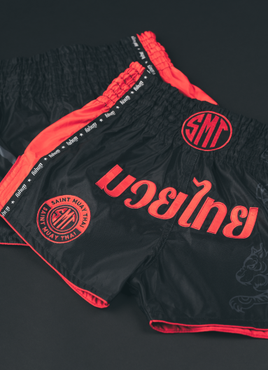 Muay Thai Shorts design for Saint Muay Thai