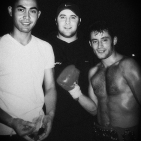 Trevor Saint won the British WAKO-PRO Champion belt 27 years ago