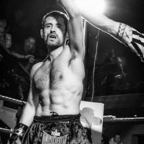 Trevor Saint fighting out of Team Kaobon Gym, under Seb Jones